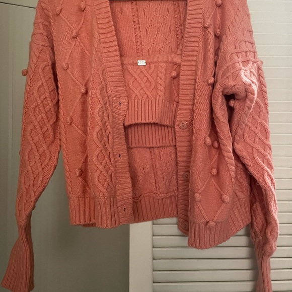 For Love and Lemons Florentina tank snd cardigan set - Picture 5 of 7